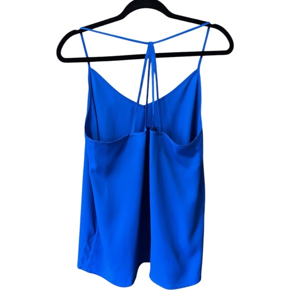 Abercrombie & Fitch Blue V-Neck Slip Tank – Size Large - Picture 2 of 4